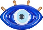 Sunnylife Matelas Gonflable Greek Eye 185 X 110 Cm Pvc Blauw