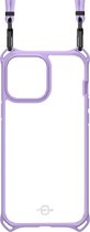 ITSkins Level 2 Hybrid Sling cover - iPhone (6.1 inch) 13 Pro - Paars