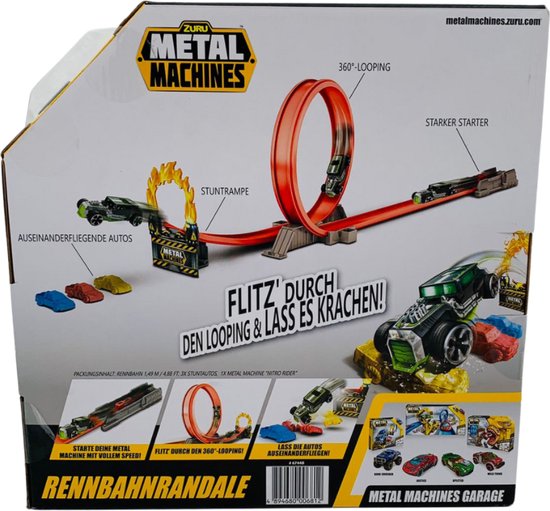 Zuru Metal Machines Set met looping bol