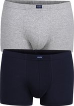 Ceceba heren boxers (2-pack) - grijs en donkerblauw - Maat: 4XL