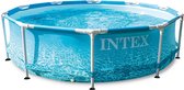 Intex Beachside Metal Frame Zwembad 305 X 76 Cm - Met Filterpomp - Opzetzwembaden