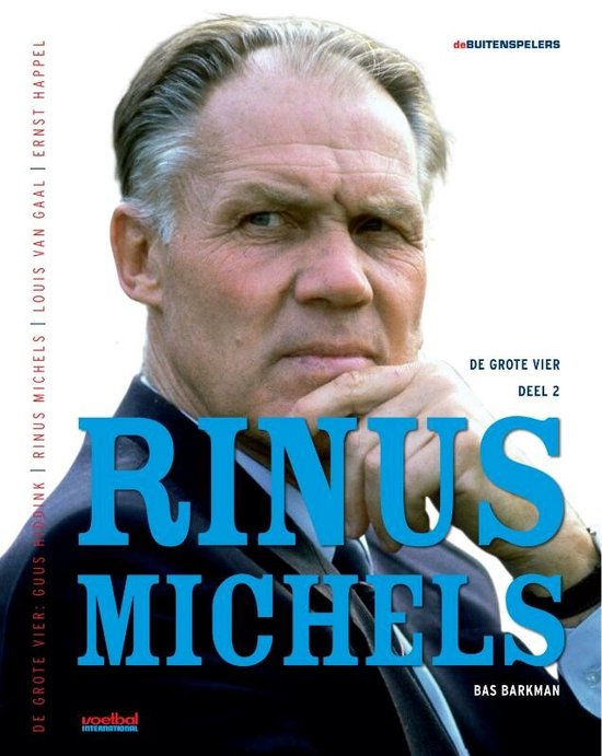 Cover van het boek 'Rinus Michels, de biografie' van B. Barkman