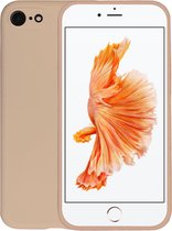 Smartphonica iPhone 6/6s Plus siliconen hoesje - Beige / Siliconen;TPU / Back Cover geschikt voor Apple iPhone 6/6s Plus