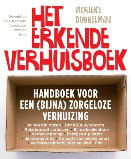 Cover van het boek 'Het erkende verhuisboek'