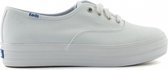 Keds  - Triple Seas Sneaker Canvas - White - 38.5