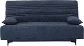 3-zits slaapbank - stof blauw - Eigentijdse stijl - L199 x P96 x 10