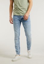 Chasin' Jeans Slim-fit jeans EGO Crawford Blauw Maat W32L32
