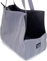 Yagu Navy Tweed Tas  | 39x21x34 cm