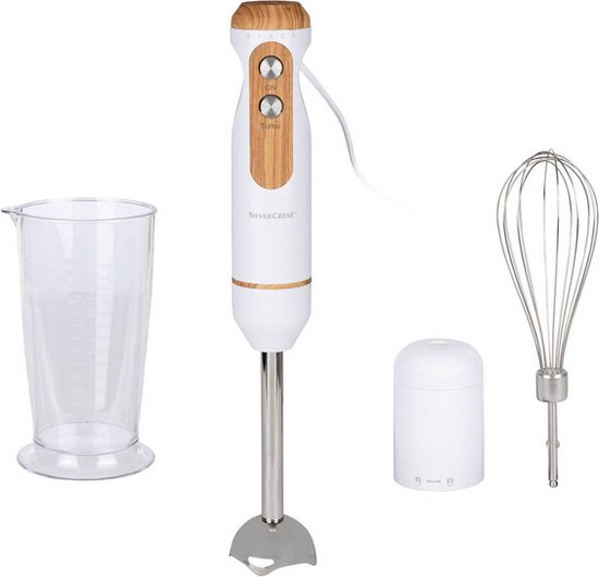 Silvercrest Kitchen tools Hand blender set wit bol