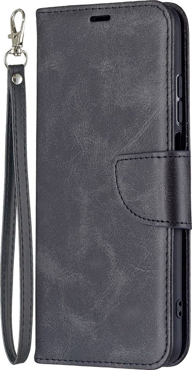 Mobigear Telefoonhoesje geschikt voor Xiaomi Redmi 10 4G Hoesje | Mobigear Excellent Bookcase Portemonnee | Pasjeshouder voor 3 Pasjes | Telefoonhoesje voor Pinpas / OV Kaart / Rijbewijs - Zwart