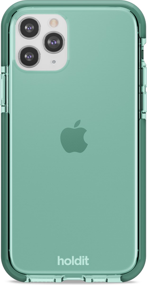 Holdit - iPhone 11 Pro, hoesje Seethru, mos groen