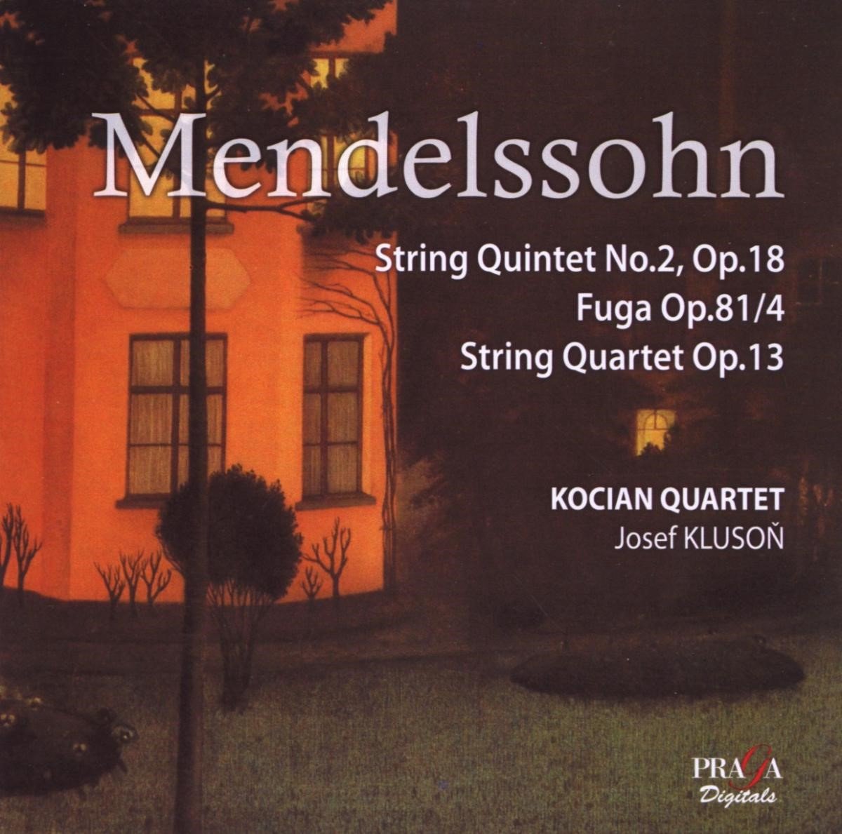Kocian Quartet Kluson - Str. Quintet No.2 Fuga Str.Quarte (SACD)