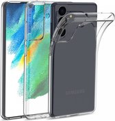 Transparant Dun TPU Hoesje Geschikt voor Samsung Galaxy S22 Plus | Back Cover | Lichtgewicht | Ultra Dun Hoesje | Flexibel | Zacht TPU | Doorzichtig