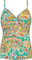 CYELL Paisley Perfect tankini bikinitop met beugel - dames - Maat 44D