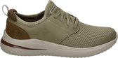 Skechers Delson 3.0 heren sneaker - Taupe - Maat 42