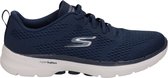 Skechers Go Walk 6 dames sneaker - Blauw - Maat 36