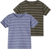 Name it Jongens 2P Shortsleeve Tshirts Ves Wild Wind - 92