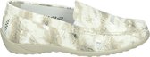 Waldlaufer 640004 K - Volwassenen Instappers - Kleur: Wit/beige - Maat: 41