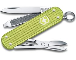Victorinox Classic Alox Colors Zakmes - Lime Twist - 5 Functies