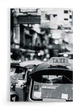 Walljar - Tuk Tuk Taxi - Muurdecoratie - Plexiglas schilderij