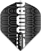 Winmau Mega Standard Winmau Logo Zwart en Grijs dartvluchten