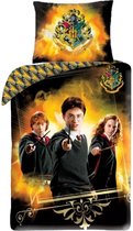 Harry Potter Dekbedovertrek Leviosa - Eenpersoons - 140 x 200 cm - Katoen