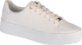 Calvin Klein Flatform Lace Up HW0HW00575-0K4, Vrouwen, Wit, Sneakers,Sneakers, maat: 36