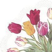 IHR - Tulips - Papieren ronde servetten