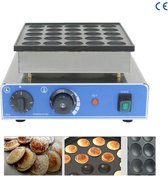 Poffertjesmaker 25st - elektrische poffertjespan