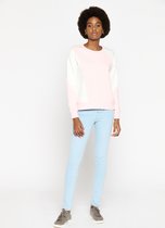 LOLALIZA Trui - Licht Roze - Maat L