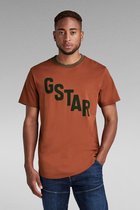 G-Star RAW T-shirt Lash Sports Graphic R T D21198 336 Auburn Mannen Maat - L