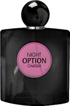 Chatler Eau De Parfum Night Option Dames 100 Ml Kruidig Zwart
