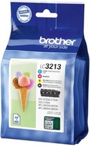 Originele inkt cartridge Brother LC3213VAL (4 pcs)