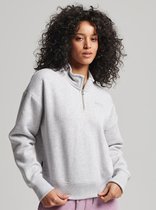 Superdry Dames Trui Kraagloos sweatshirt van biologisch katoen met vintage logo