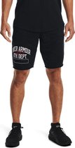 Under Armour Rival Terry Athlc Dept Shorts-BLK - Maat XXL