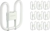 Voordeelpak 10x Philips PL-Q 16W 830 4P (MASTER) | Warm Wit - 4-Pin