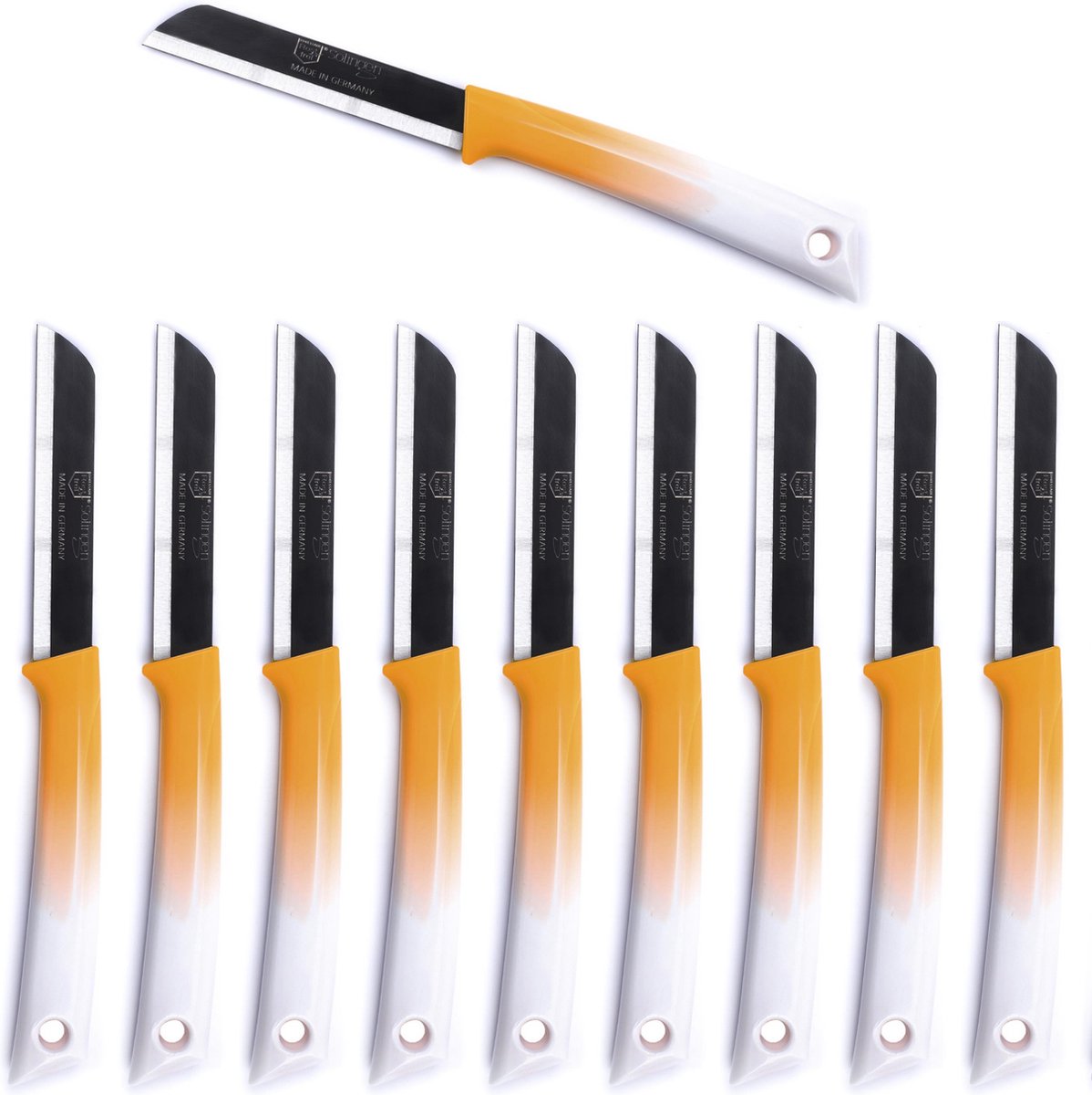 Set de couteaux d’office Swiss Classic, 2 pièces, 8 cm en noir - 6.7693.2