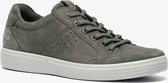 ECCO Soft Classic leren heren sneakers - Grijs - Maat 47 - Echt leer - Uitneembare zool