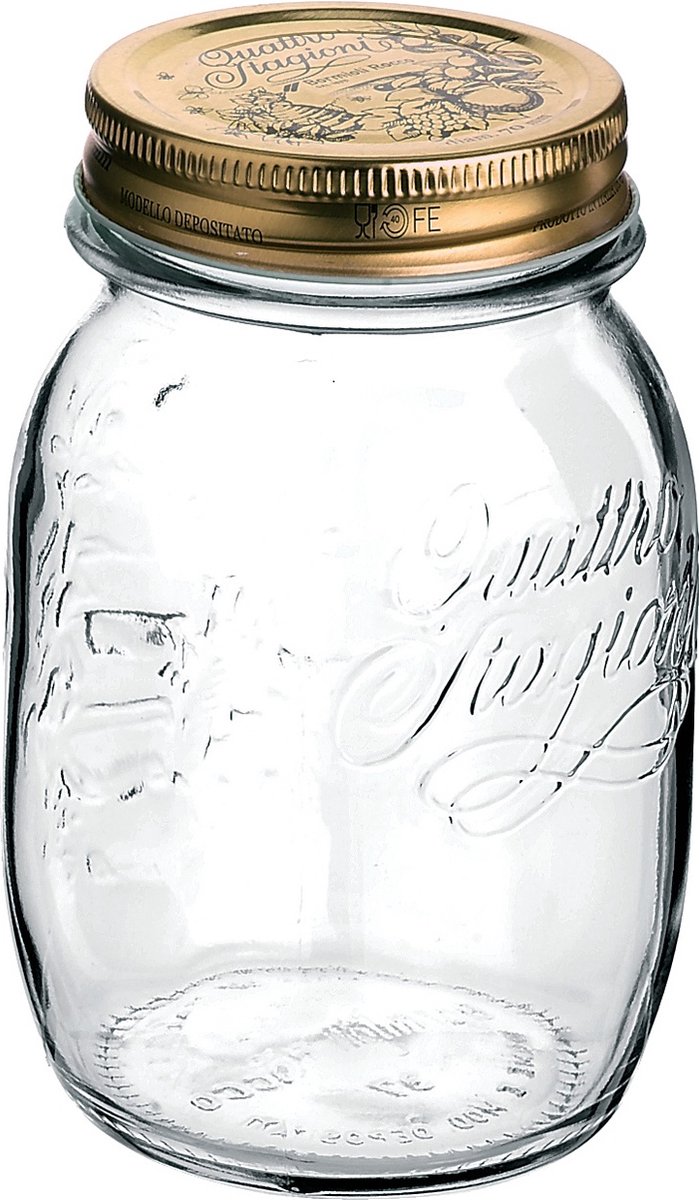 Bormioli Rocco Weckpot Quattro Stagioni - ø 9 cm / 500 ml