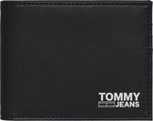 Tommy Hilfiger - TJM mini cc wallet recycled leather - RFID - heren - black