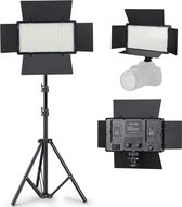 LED Light panel 600 LEDs - foto - video - 1 stuk