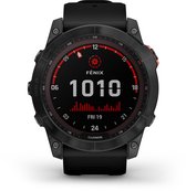 Garmin fenix 7X Solar Multisport Smartwatch - Geavanceerde GPS - Multisport - 10ATM Waterdicht - 37 dagen batterij -  Zwart