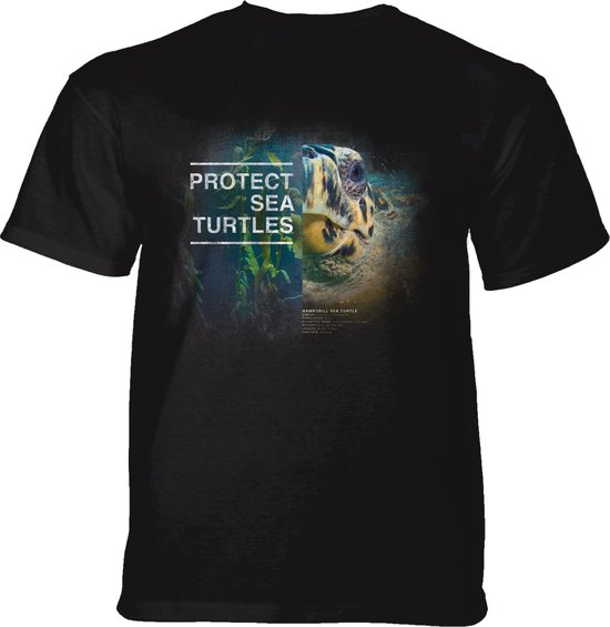 T-shirt Protect Turtle Black L