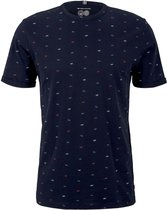 Tom Tailor T-shirt T Shirt Van Organisch Katoen 1030042xx10 29029 Mannen Maat - L