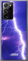 6F hoesje - geschikt voor Samsung Galaxy Note 20 Ultra -  Transparant TPU Case - Thunderbolt #ffffff