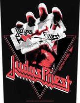 Judas Priest Rugpatch British Steel Vintage Zwart