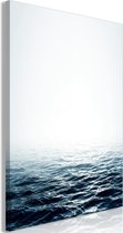 Schilderij - Ocean Water (1 Part) Vertical.