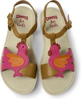 Camper Miko Sandalen - Kinderen - Licht Bruin / Roze - 36