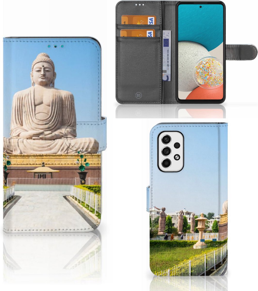 Samsung Galaxy A53 Flip Cover Boeddha