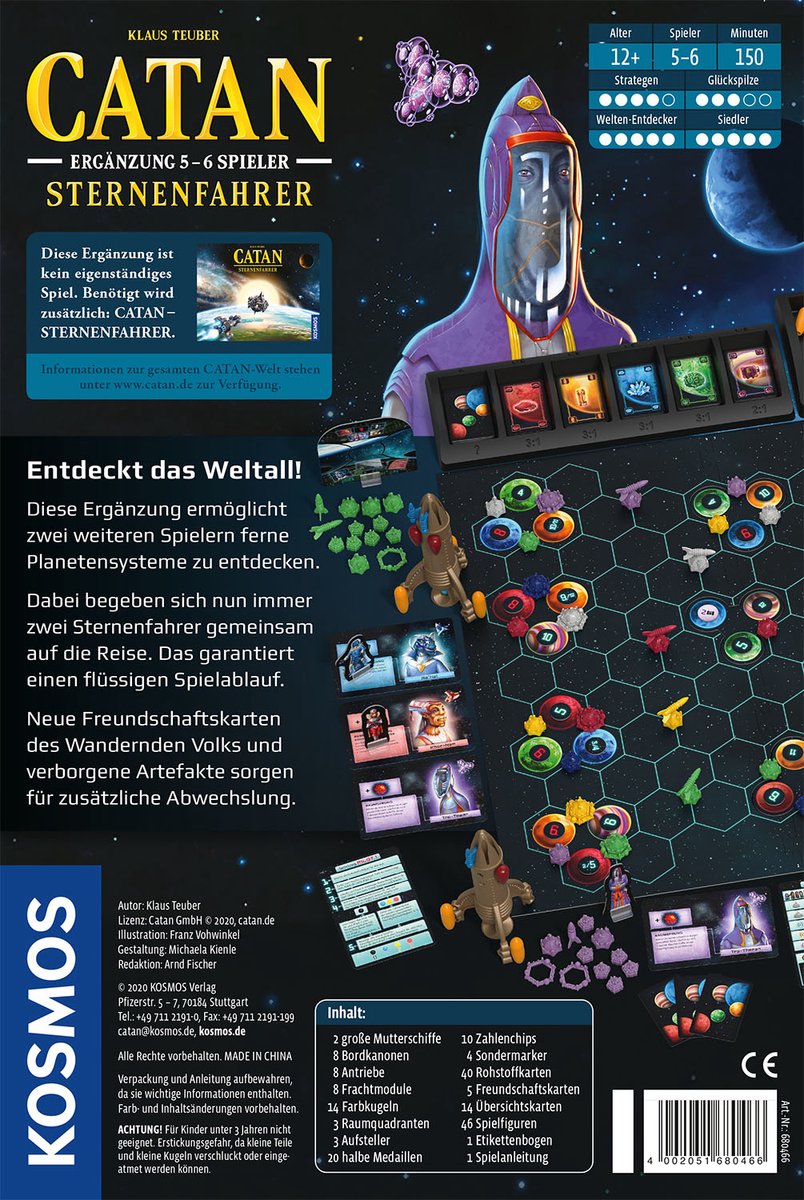 Catan: Kosmonauten Bordspel (Duitse uitgave)